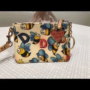 Dooney and Bourke Bee Wristlet